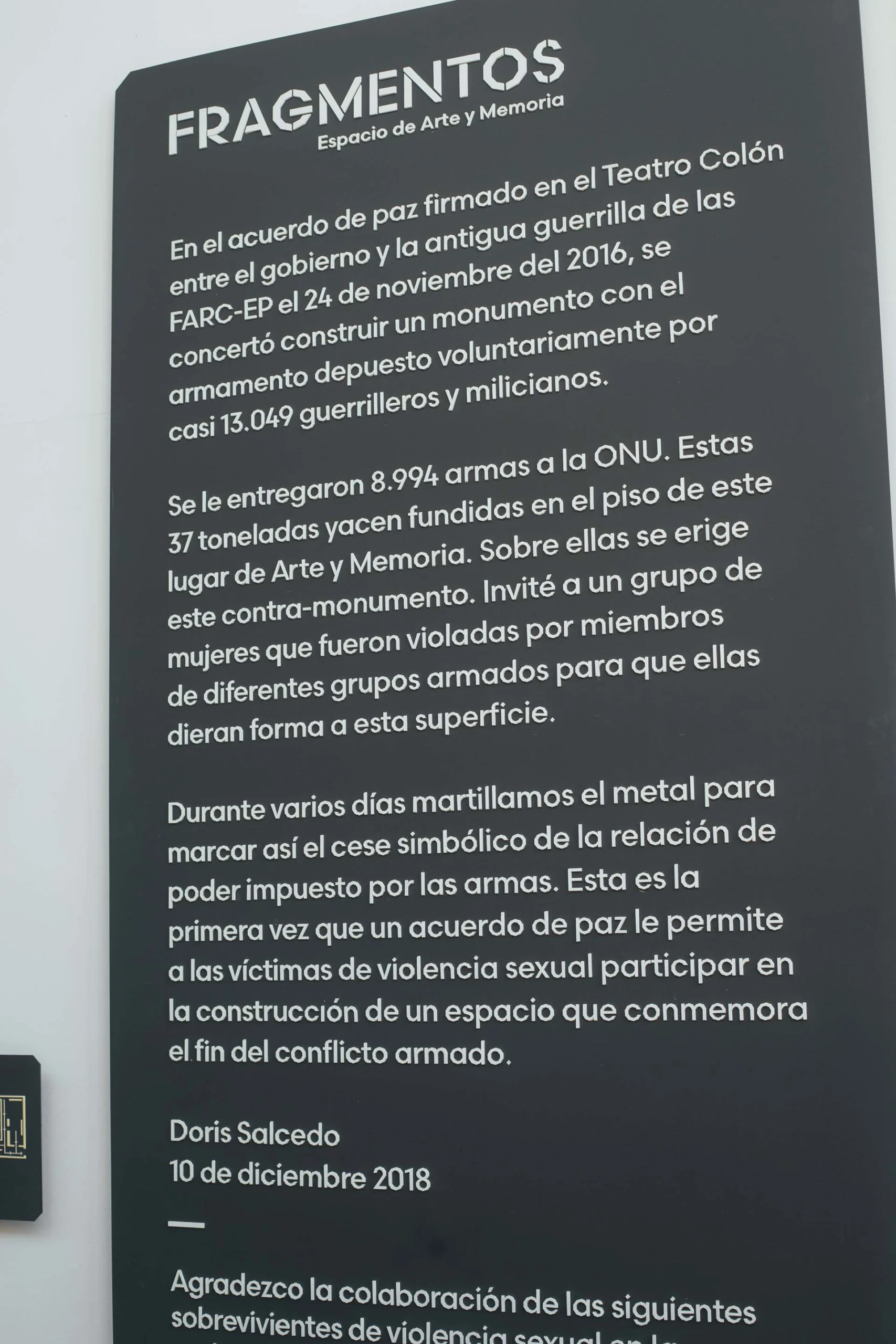 Bogota Fragmentos Museo Bogota Fragmentos Museo